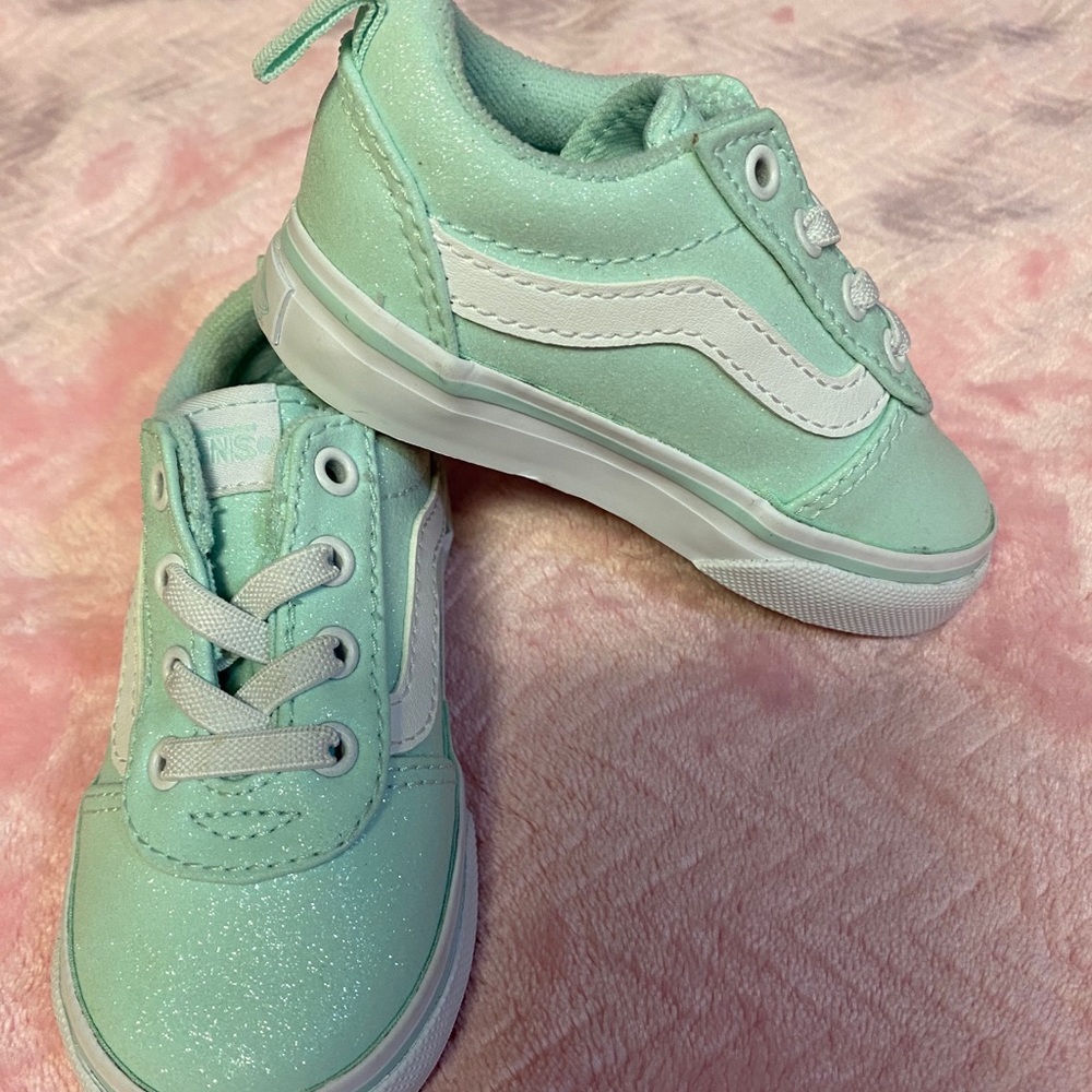 Turquoise vans
